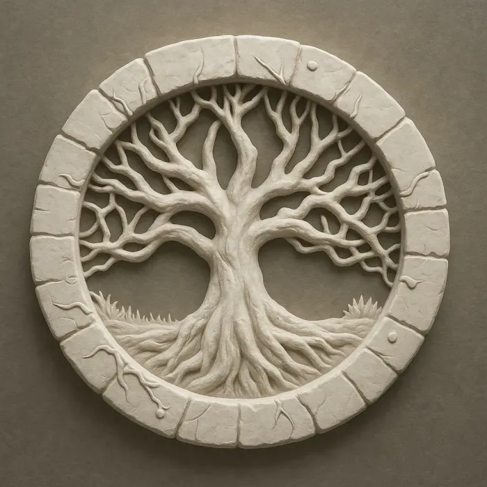 Hayat Ağacı Duvar Dekoru